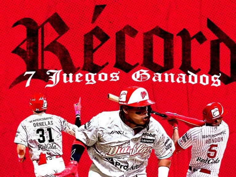 Diablos Rojos del México concretan récord de mejor arranque d temporada (7-0) en LMB