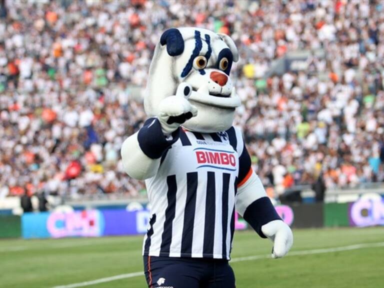 Monty mascota de Rayados. Foto: Twitter