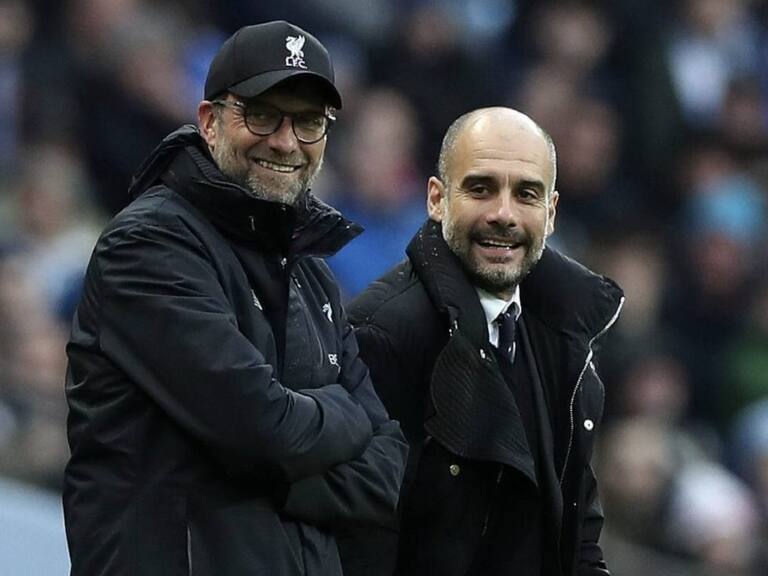 Pep y Klopp pelean el título de la Liga