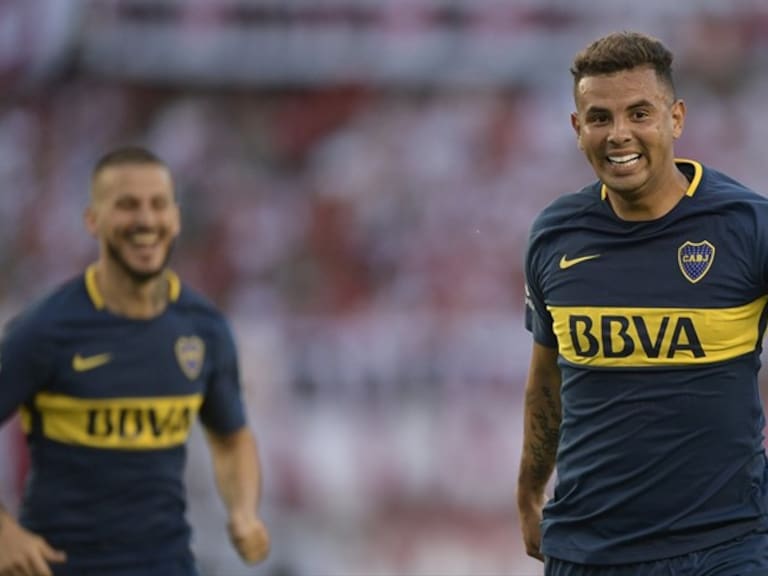 Edwin Cardona con Boca Juniors. Foto: Getty Images