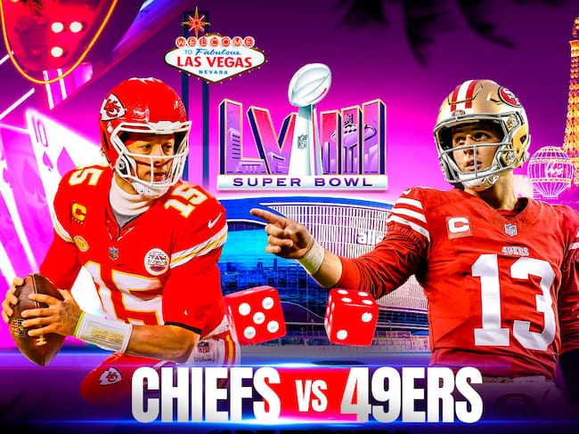 Super Bowl LVlll: Chiefs vs 49ers, cuándo, dónde y a qué hora ver la Final de la NFL