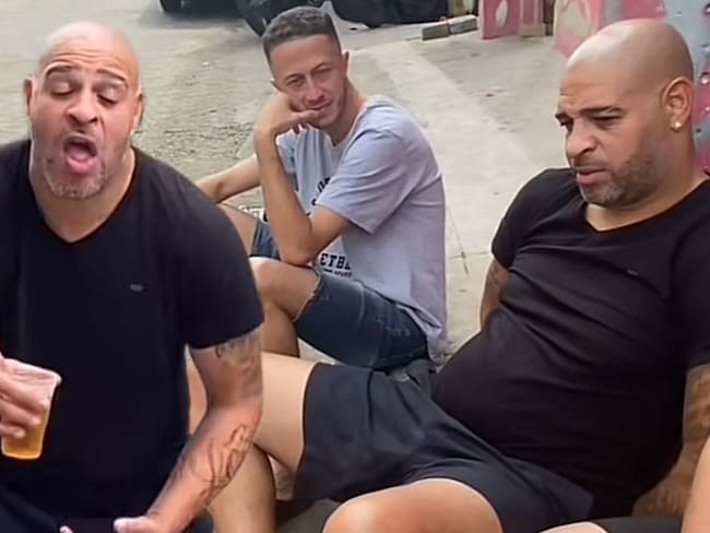 Adriano, el emperador de Brasil que pudo ser el mejor del mundo y ahora bebe cerveza con sus amigos en las Favelas VIDEO