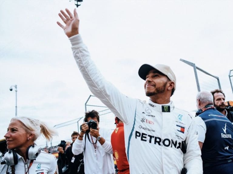 Lewis Hamilton podría ser campeón en México. Foto: Vía @LewisHamilton