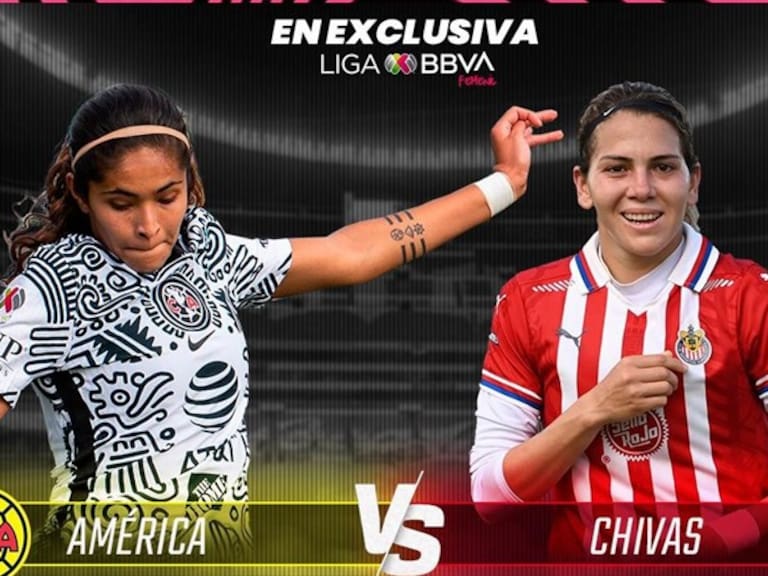 América vs Chivas. Foto: Wdeportes