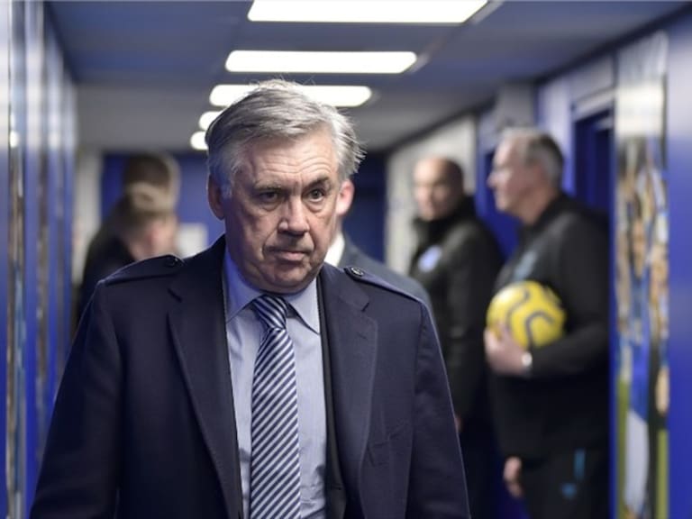 Carlo Ancelotti Everton FC. Foto: Getty Images