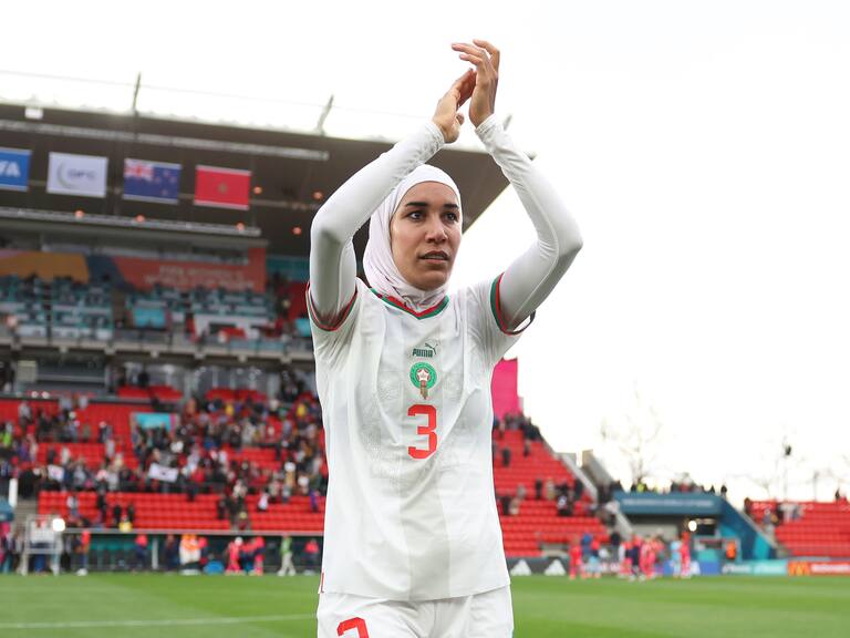 Nouhaila Benzina con Marruecos