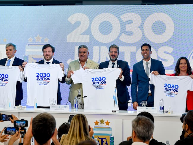 Mundial 2030: Argentina, Uruguay, Chile y Paraguay presentan candidatura conjunta