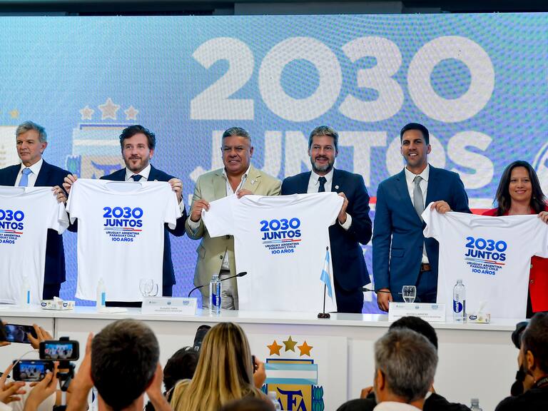 Mundial 2030: Argentina, Uruguay, Chile y Paraguay presentan candidatura conjunta