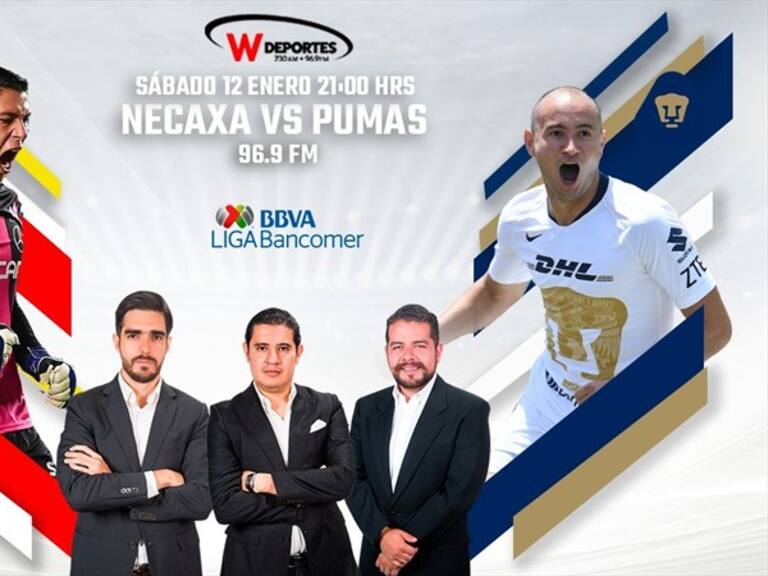 Necaxa vs Pumas en vivo. Foto: W Deportes