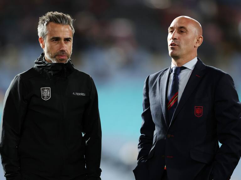 Luis Rubiales y Jorge Vilda
