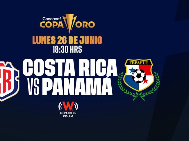 Costa Rica vs Panamá, EN VIVO, ¿cuándo y dónde ver?, Copa Oro 2023