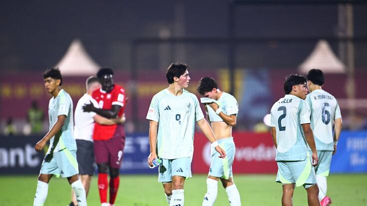 México Sub-17 ante Suiza pero mantiene esperanzas en el Mundial de Qatar