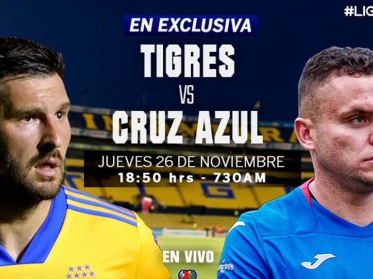 Tigres vs Cruz Azul, en vivo, Liga MX, Guard1anes 2020 BBVA