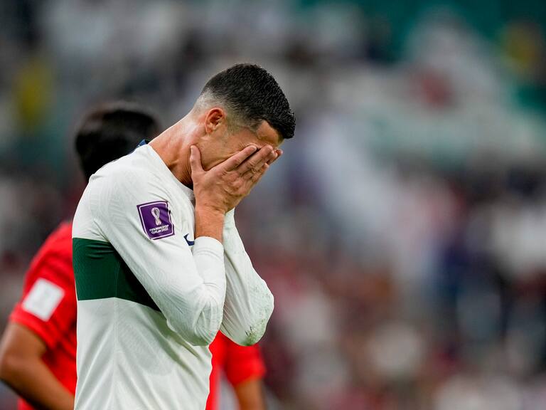 Cristiano Ronaldo falló una oportunidad clara de gol