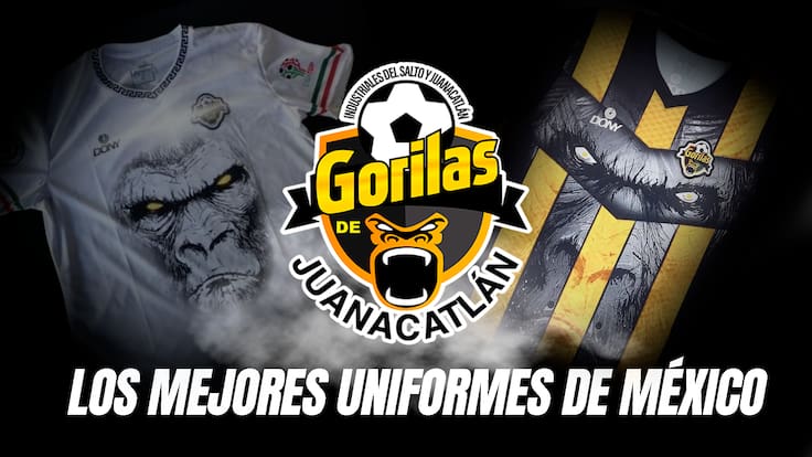 Gorilas, el equipo profesional del futbol mexicano, con los jerseys más bonitos del mundo