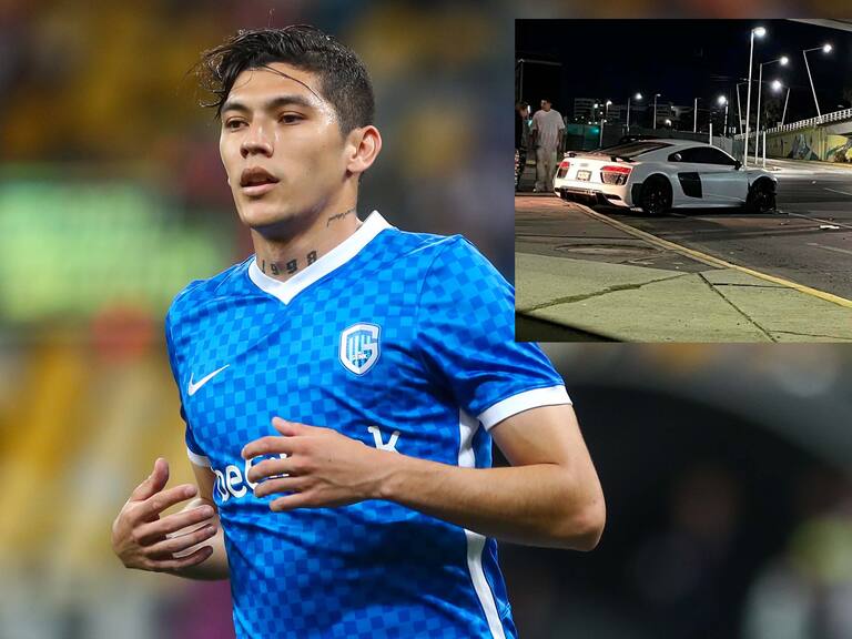 Gerardo Artega sufrió un accidente automovilístico en la Ciudad de Zapopan, Guadalajara