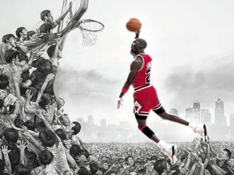 Michael Jordan esta de fiesta