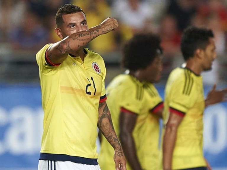 Edwin Cardona con la Selección Colombia. Foto: Getty Images