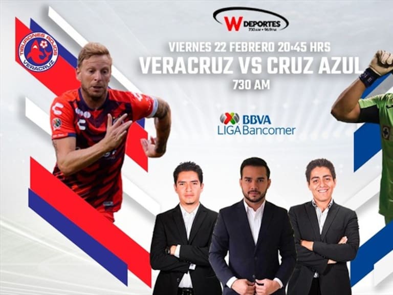 Veracruz vs Cruz Azul en vivo online. Foto: W Deportes
