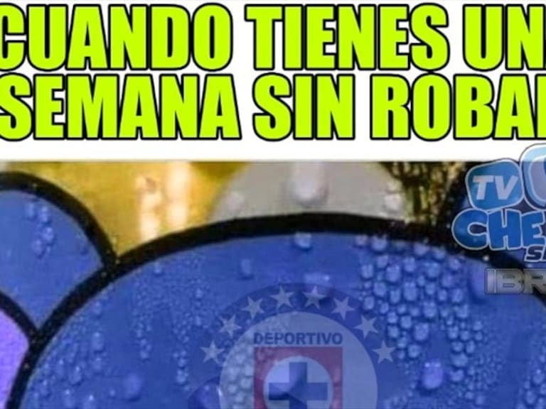 Meme Cruz Azul. Foto: Facebook Tv Chemin Sport