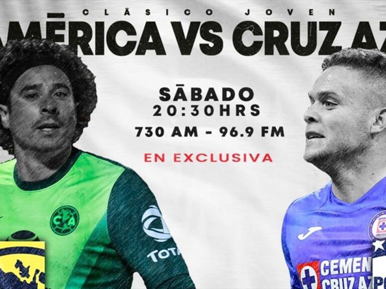 América vs Cruz Azul. Foto: wdeportes