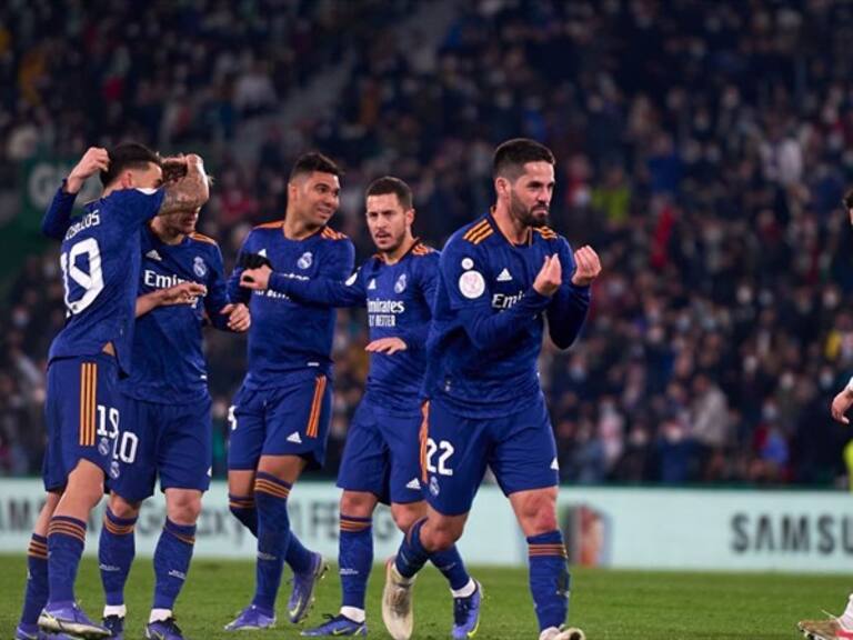 El Madrid vino de atrás t ganó 2-1 en casa del Elche. Foto: getty