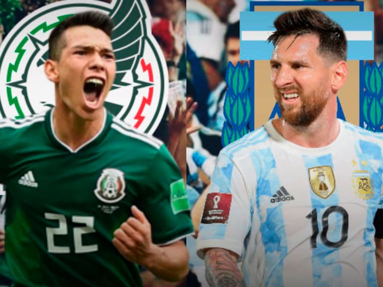 México vs Argentina, el juego más solicitado para Qatar 2022