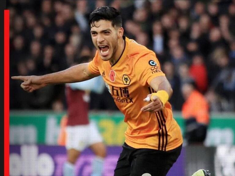 Raúl Jiménez le marcó al Aston Villa . Foto: Twitter @wolvesespanol