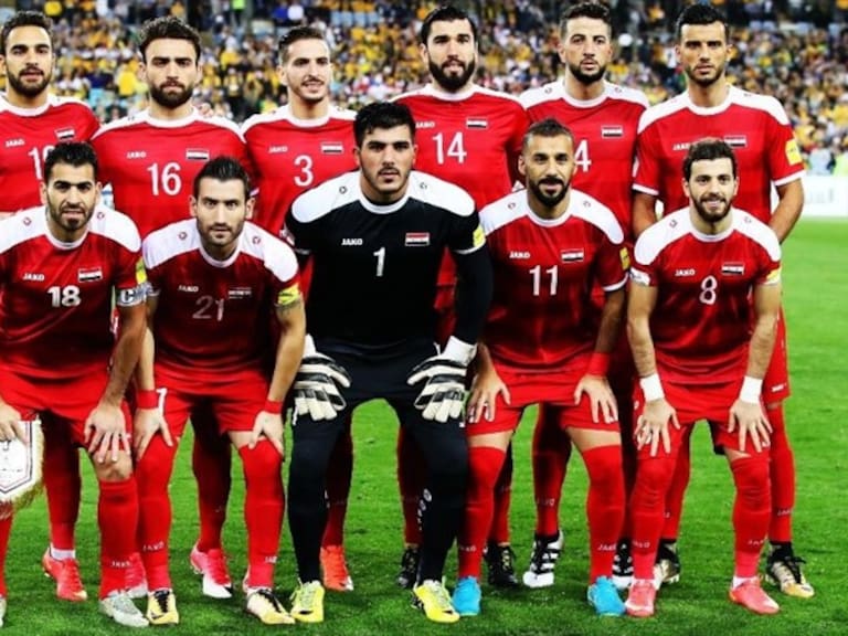 Selección de Siria. Foto: Twitter