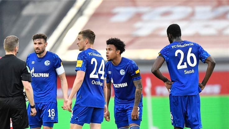 Mal regreso del Schalke 04 tras el parón