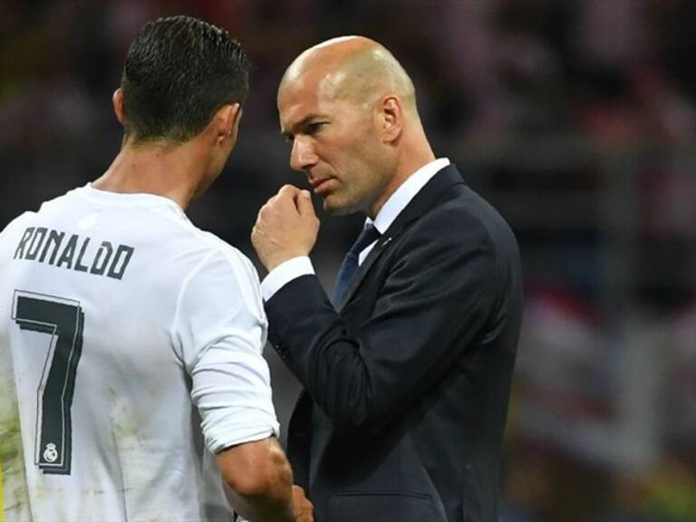 Zidane en el Real Madrid. Foto: W Deportes