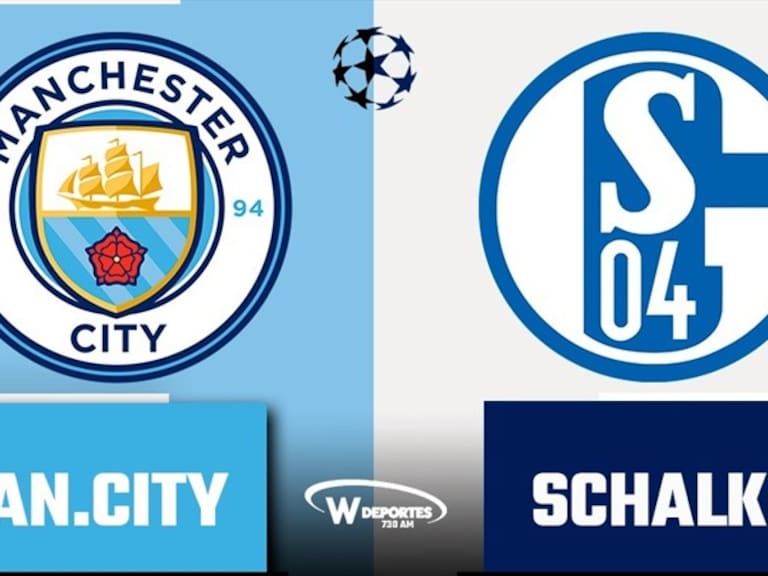 City vs Schalke. Foto: WDeportes