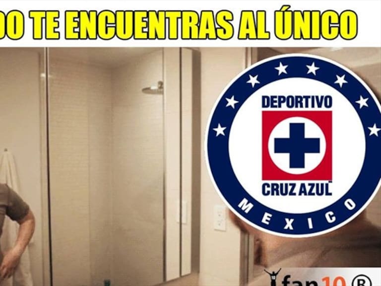 Meme Cruz Azul . Foto: Facebook Fan10