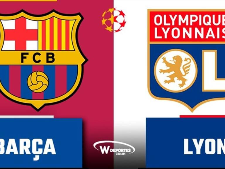 Barcelona vs Lyon. Foto: WDeportes