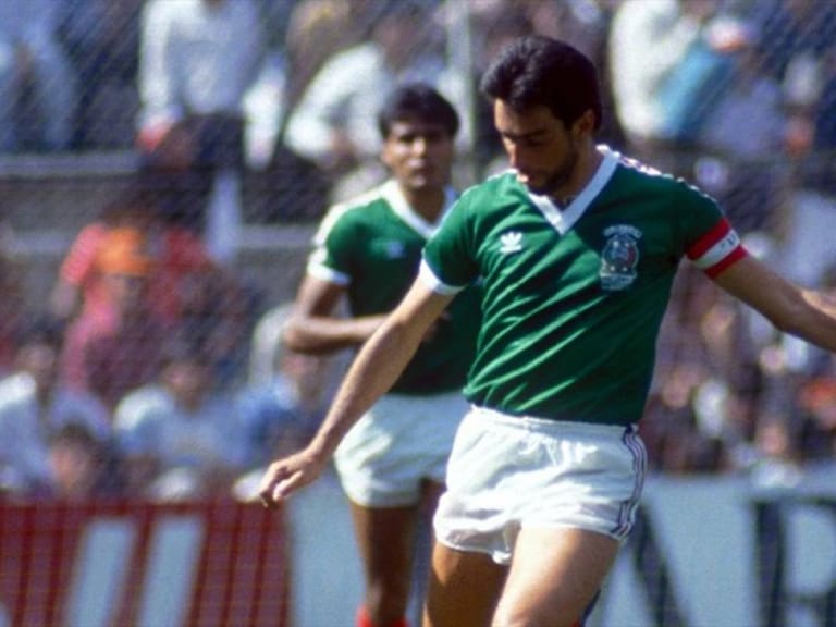 Tomás fue capitán de la selección mexicana en el 86'. Foto: mexsport