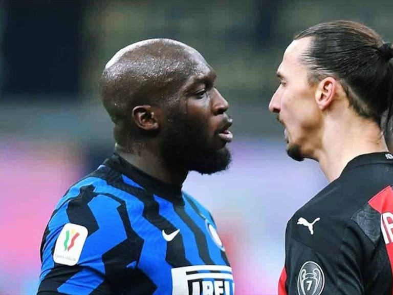 Zlatan Ibrahimovic vs Romelu Lukaku.. Foto: Getty Images