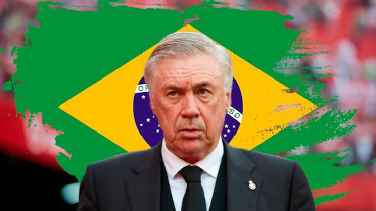 Carlo Ancelotti será nuevo entrenador de Brasil