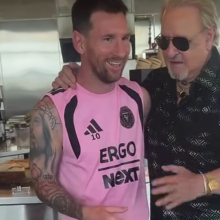 ¡Messi y Quico juntos! La viral reacción del argentino al conocer a Carlos Villagrán