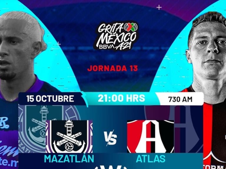 Mazatlán vs Atlas. Foto: wdeportes