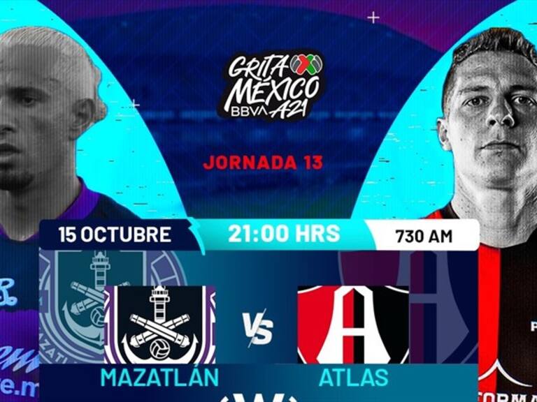 Mazatlán vs Atlas. Foto: wdeportes