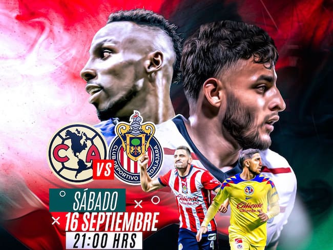 América vs Chivas: EN VIVO, cuándo, a qué hora y dónde ver el Clásico Nacional