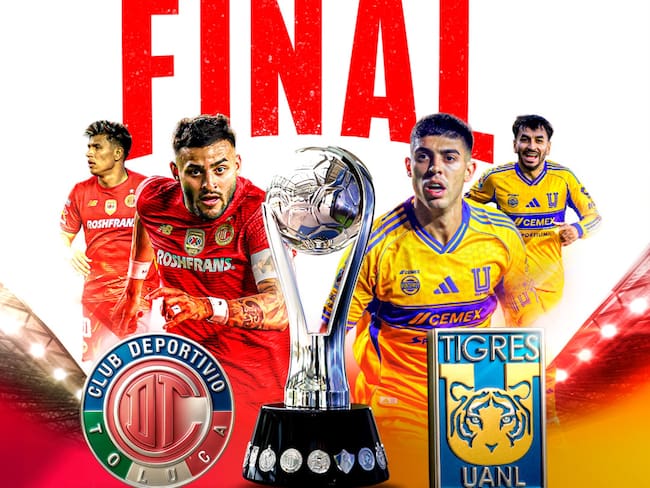 Toluca vs Tigres: EN VIVO, dónde, cuándo y a qué hora ver la gran final del Apertura 2025 Liga MX