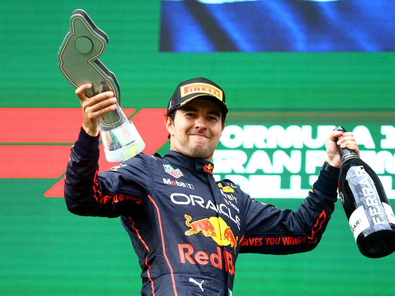 Checo quedó segundo en el GP de Imola