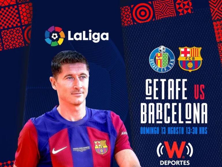 WDeportes Getafe vs Barcelona fecha 1 LaLiga