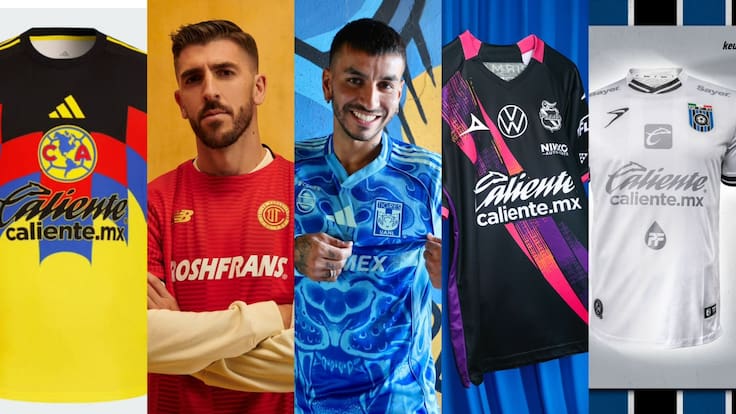Liga MX: Todas las playeras de local y visitante de los 18 equipos del Apertura 2025 en el futbol mexicano FOTOS