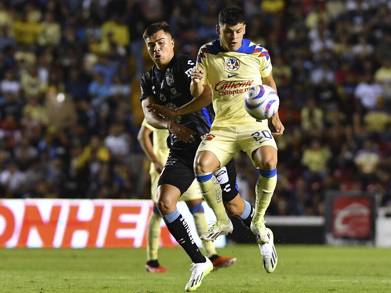 América se apodera del liderato, tras derrotar a Querétaro 1-2