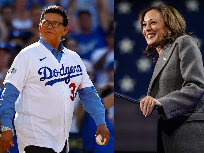 Kamala Harris llama leyenda en el homenaje a Fernando Valenzuela
