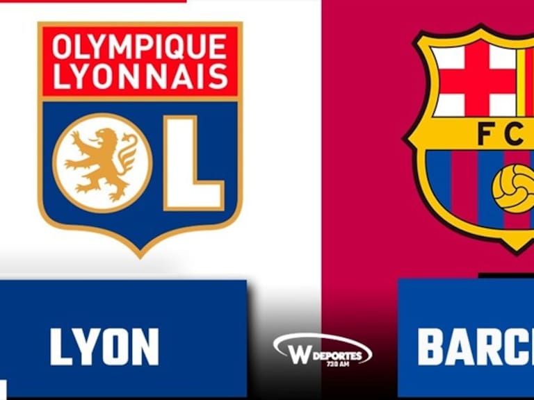 Lyon vs Barcelona. Foto: