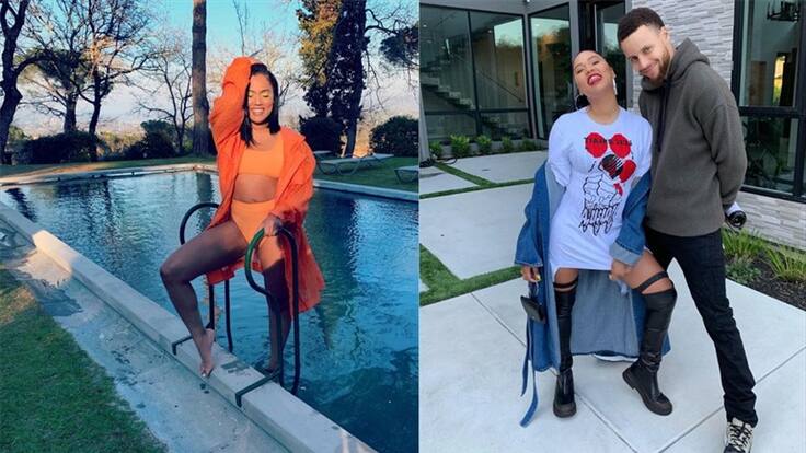 La mujer de Curry se queja de sus pechos nuevos