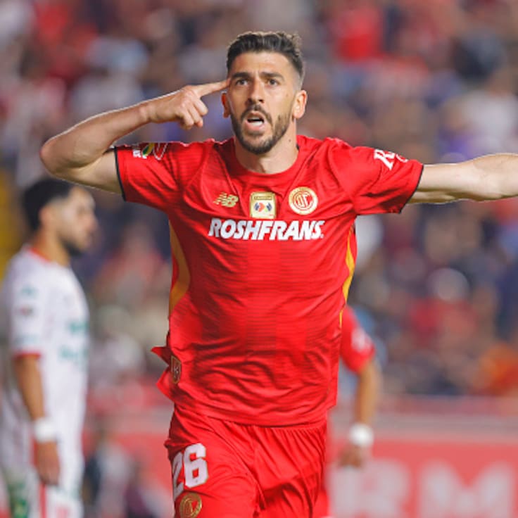 ¡Paulinho liquida en Aguascalientes! Toluca golea a Necaxa en el Clausura 2026